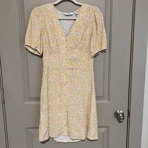 & Other Stories yellow floral dress